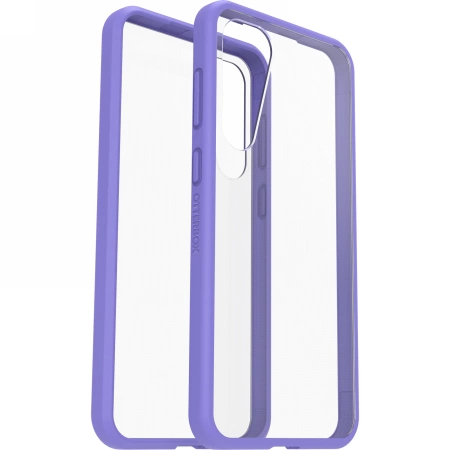188524_2 Otterbox React Case for Samsung Galaxy S23 Plus 5G - Clear Purpleeng