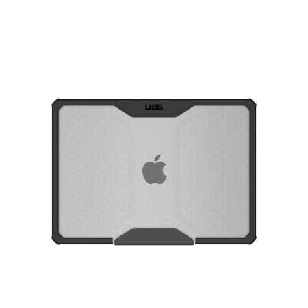 188532_1 UAG Plyo Case for MacBook Air 13" M2 2022 / M3 2024 - Gray-Blackeng