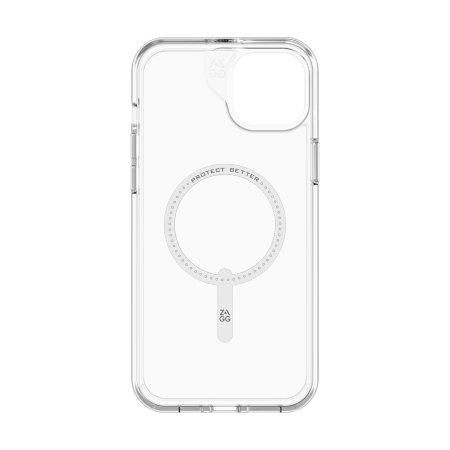 ZAGG Crystal Palace Snap MagSafe Case for iPhone 14 Plus / 15 Plus - Cleareng