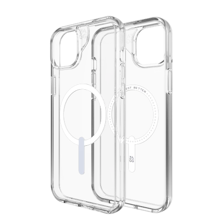 ZAGG Crystal Palace Snap MagSafe Case for iPhone 14 Plus / 15 Plus - Cleareng