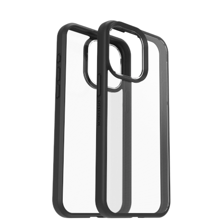 Otterbox React iPhone 15 Pro Max Case - Clear Blackeng