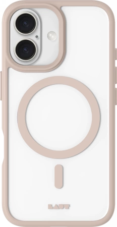 Laut Huex Protect MagSafe case for iPhone 16 - beigeeng