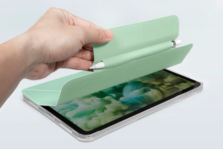 188676_3 LAUT Huex Folio Case with Apple Pencil Holder for iPad 10.9" 10 (gen.) - Greeneng