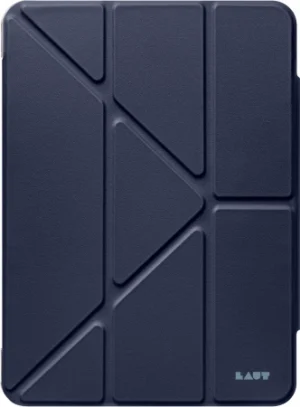 LAUT Huex Folio Case with Apple Pencil Holder for iPad 10.9" 10 (gen.) - Navy Blueeng