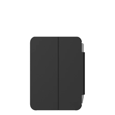 188685_3 UAG Plyo Folio Case with Apple Pencil Holder for iPad mini 6 / 7 - Blackeng
