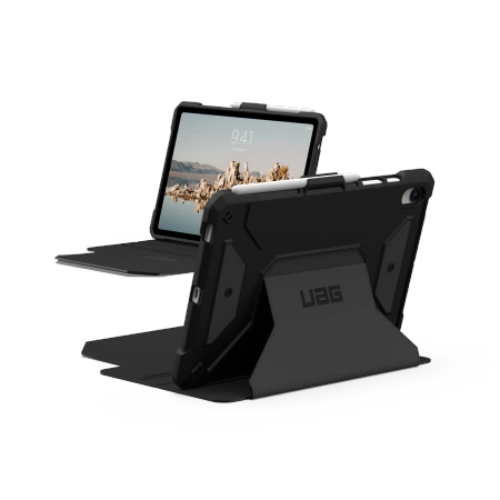 UAG Metropolis SE Case with Stylus Holder for Samsung Galaxy Tab S9 FE - Blackeng