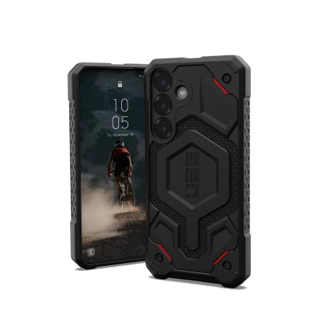 UAG Monarch MagSafe Case for Samsung Galaxy S25 5G - Black Kevlareng