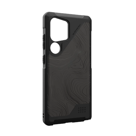 UAG Metropolis LT Magnet Topography Case for Samsung Galaxy S25 Ultra 5G - Blackeng