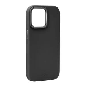 Puro Icon Mag Pro Silicone Case with MagSafe with Metal Buttons for iPhone 15 Plus - Blackeng