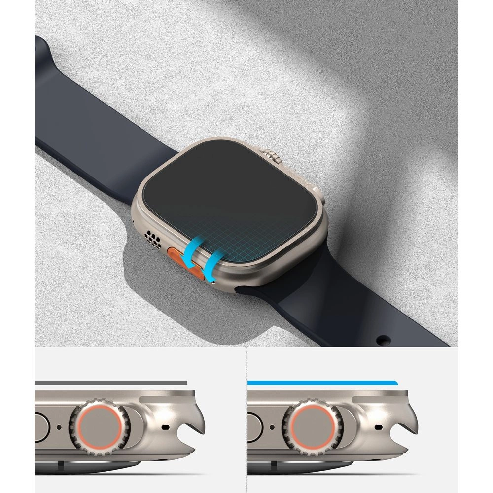 Ringke ID FC Glass 4-pack tempered glass for Apple Watch Ultra 1 / 2 (49 mm)eng