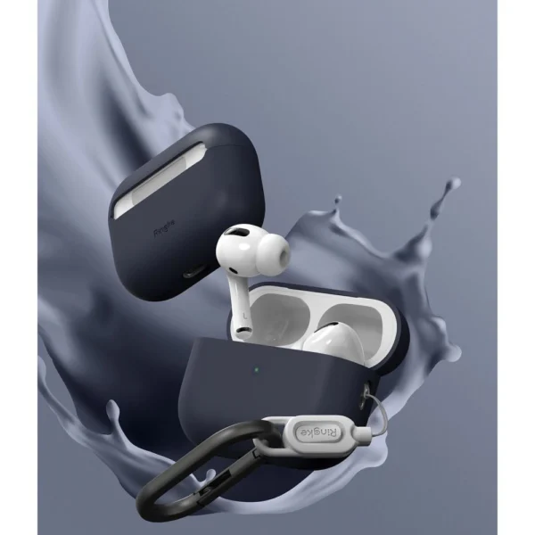 Ringke Silicone Case for Apple AirPods Pro 1 / 2 - Navy Blueeng