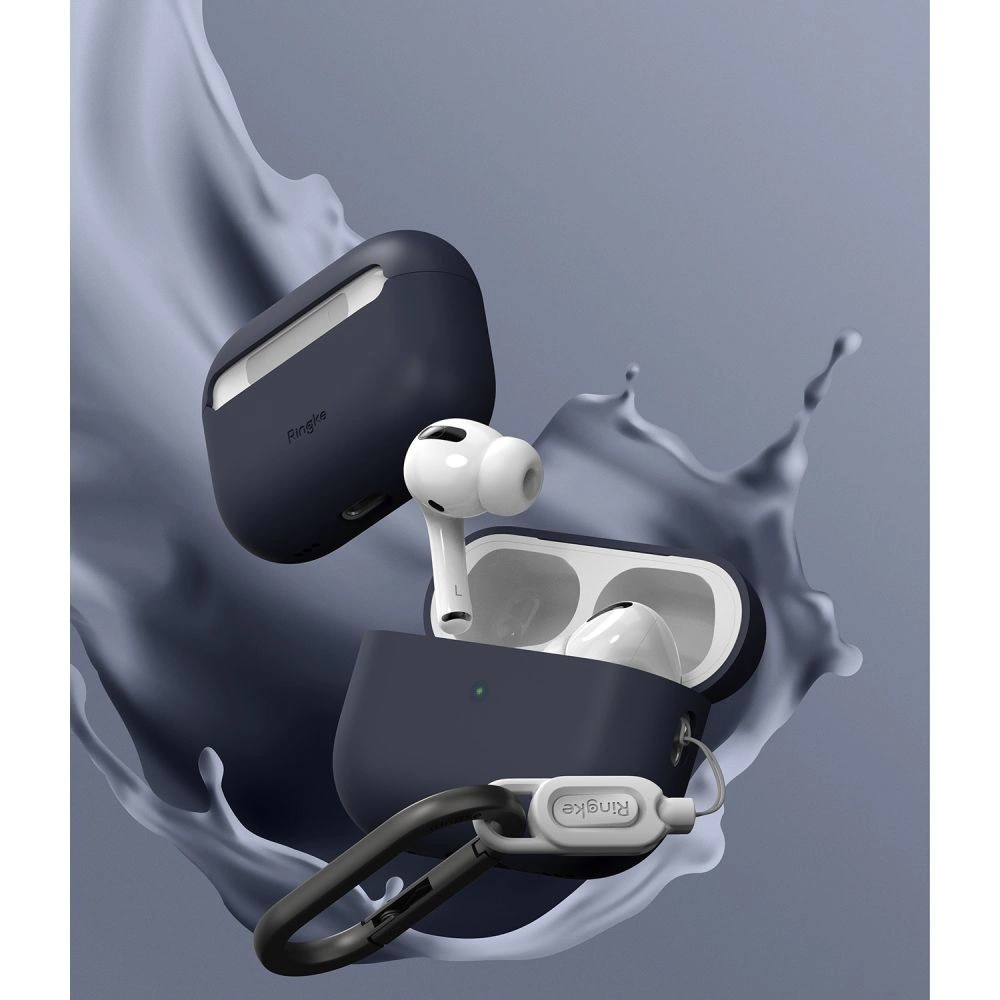 Ringke Silicone Case for Apple AirPods Pro 1 / 2 - Navy Blueeng