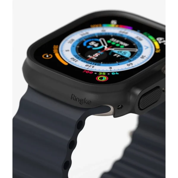Ringke Slim 2-pack Case for Apple Watch Ultra 1/2 (49mm) - Clear and Matte Blackeng