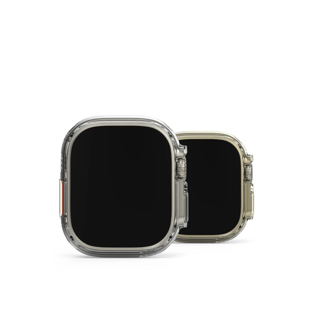 Ringke Slim 2-pack Case for Apple Watch Ultra 1/2 (49mm) - Clear & Titaniumeng