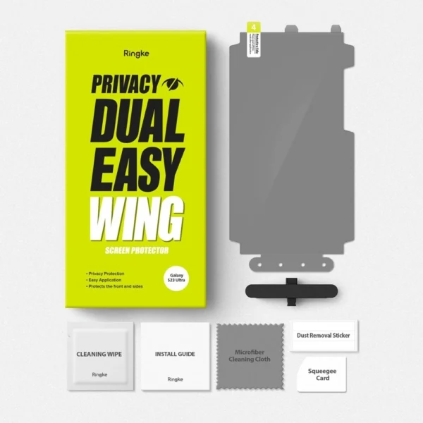 Ringke Dual Easy Privacy Screen Protector for Samsung Galaxy S23 Ultraeng