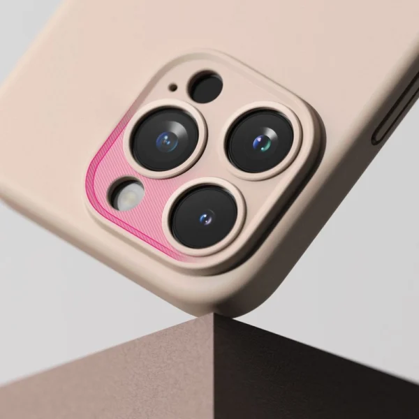 Ringke Silicone MagSafe iPhone 15 Pro Case - Pinkeng