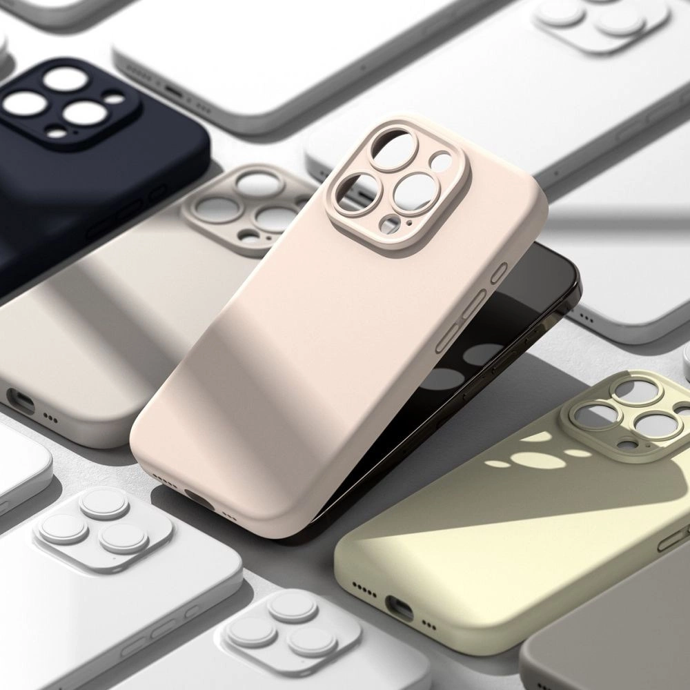 Ringke Silicone MagSafe iPhone 15 Pro Case - Pinkeng