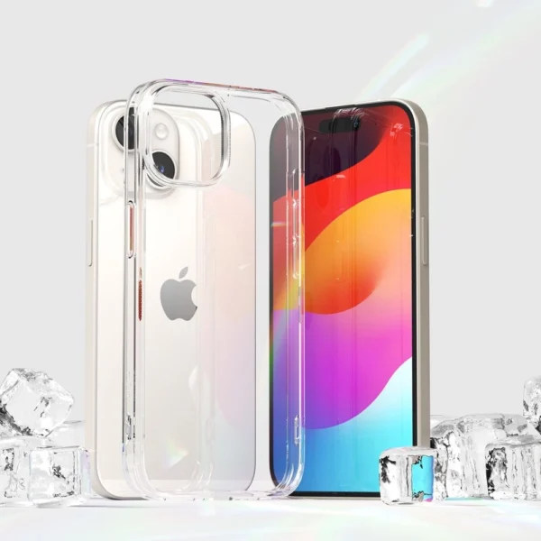 Ringke Fusion iPhone 15 Plus Case - Cleareng