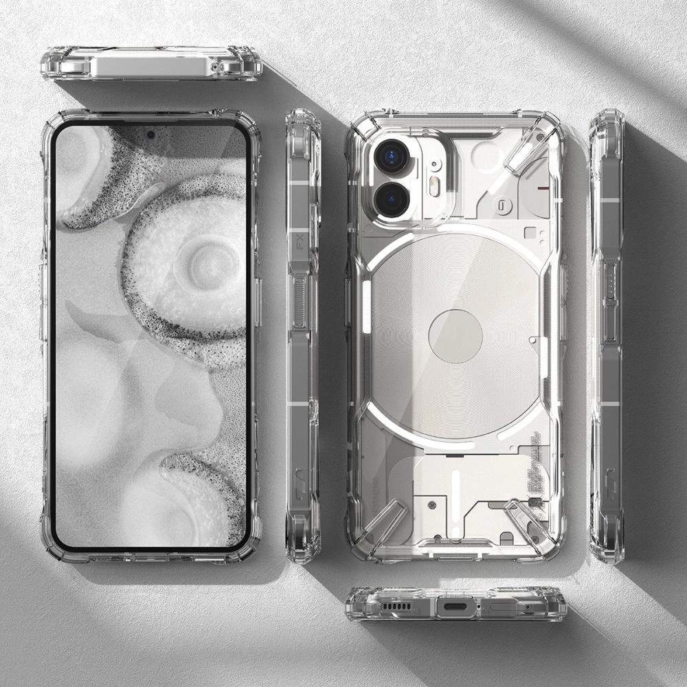Ringke Fusion X Case for Nothing Phone 2 - Cleareng