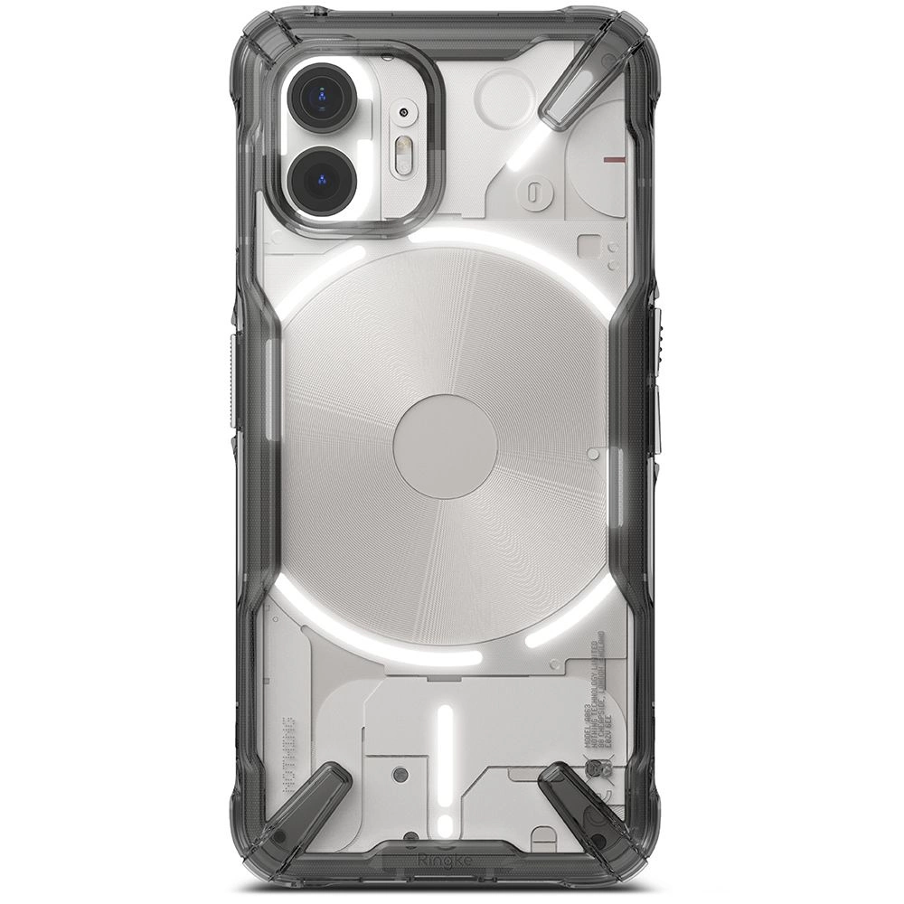 Ringke Fusion X Case for Nothing Phone 2 - Smoke Blackeng