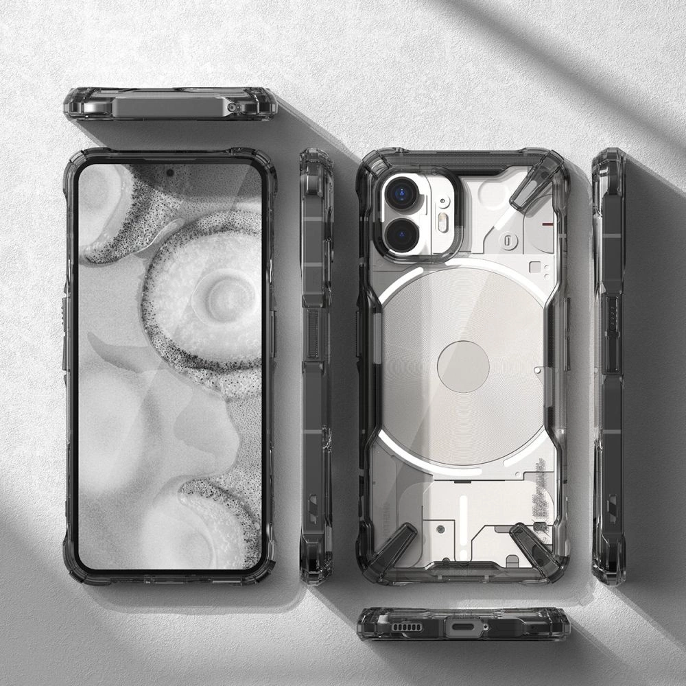 Ringke Fusion X Case for Nothing Phone 2 - Smoke Blackeng