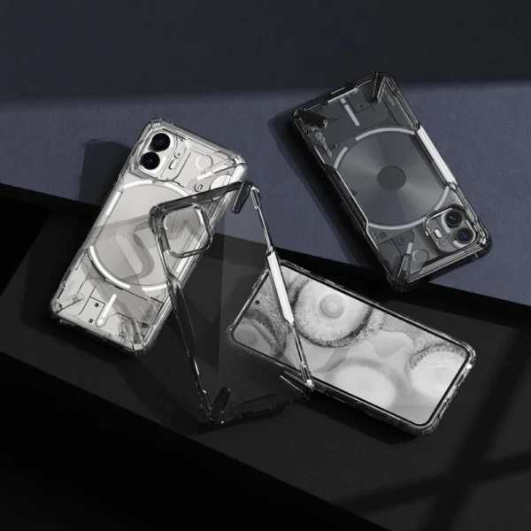 Ringke Fusion X Case for Nothing Phone 2 - Smoke Blackeng