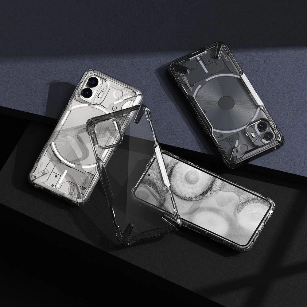 Ringke Fusion X Case for Nothing Phone 2 - Smoke Blackeng
