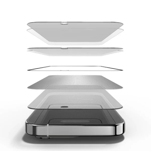 Ringke Tempered Glass Privacy Glass for iPhone 15 Pro Maxeng