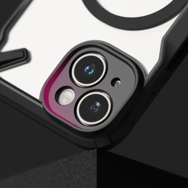 Ringke Fusion X MagSafe iPhone 15 Plus Case - Matte Blackeng