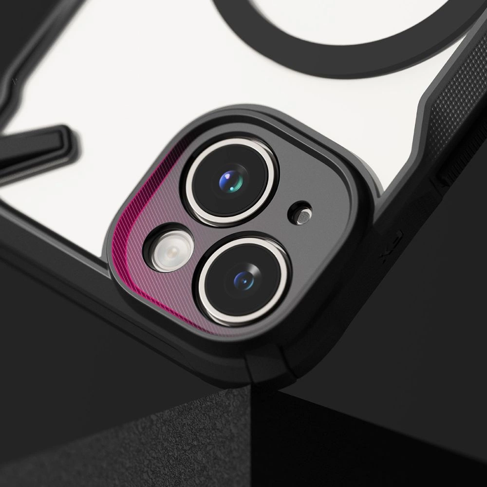 Ringke Fusion X MagSafe iPhone 15 Plus Case - Matte Blackeng
