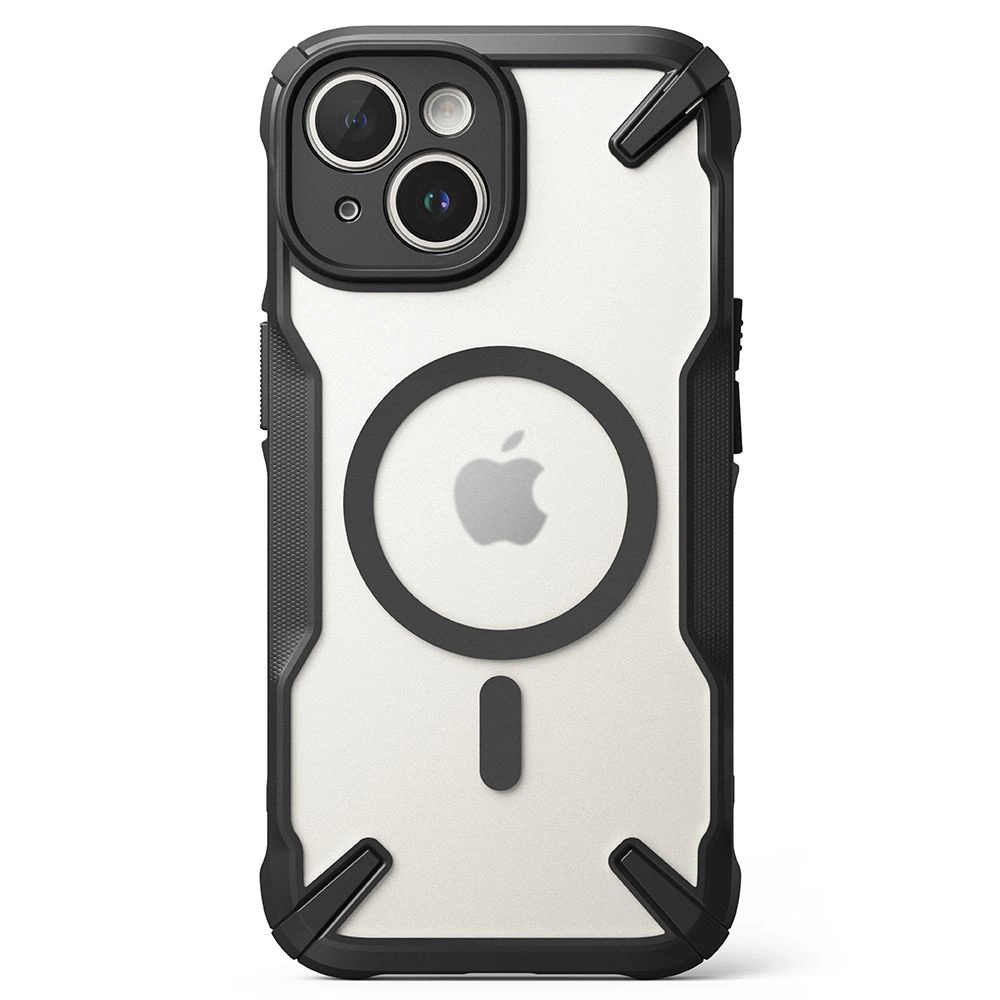 Ringke Fusion X MagSafe iPhone 15 Plus Case - Matte Blackeng