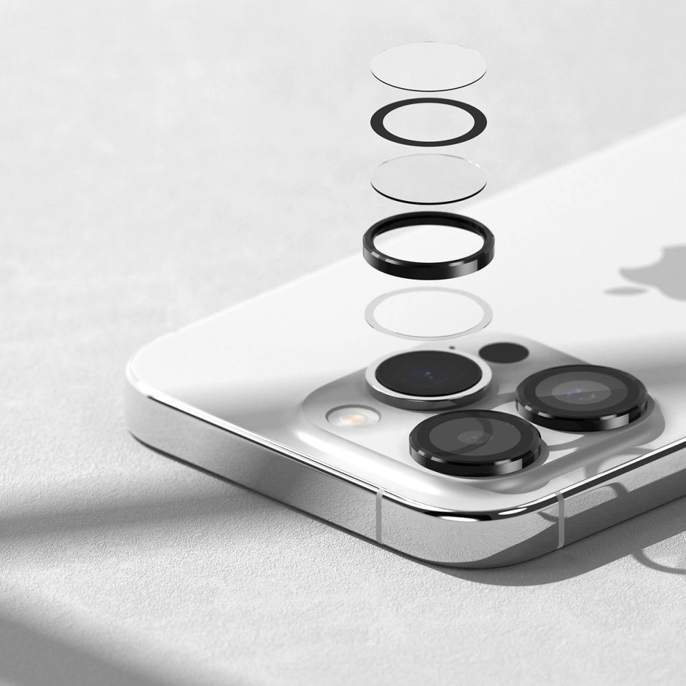 Ringke Camera Frame Protector for iPhone 15 Pro Max - Blackeng