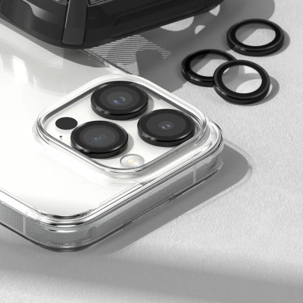 Ringke Camera Frame Protector for iPhone 15 Pro Max - Blackeng