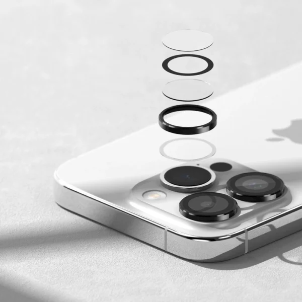 Ringke Camera Frame Protector for iPhone 15 Pro - Blackeng