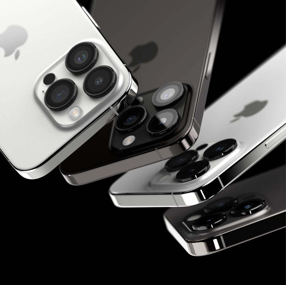 Ringke Camera Frame Protector for iPhone 15 Pro - Blackeng