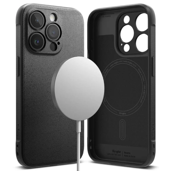 Ringke Onyx MagSafe iPhone 15 Pro Case - Blackeng