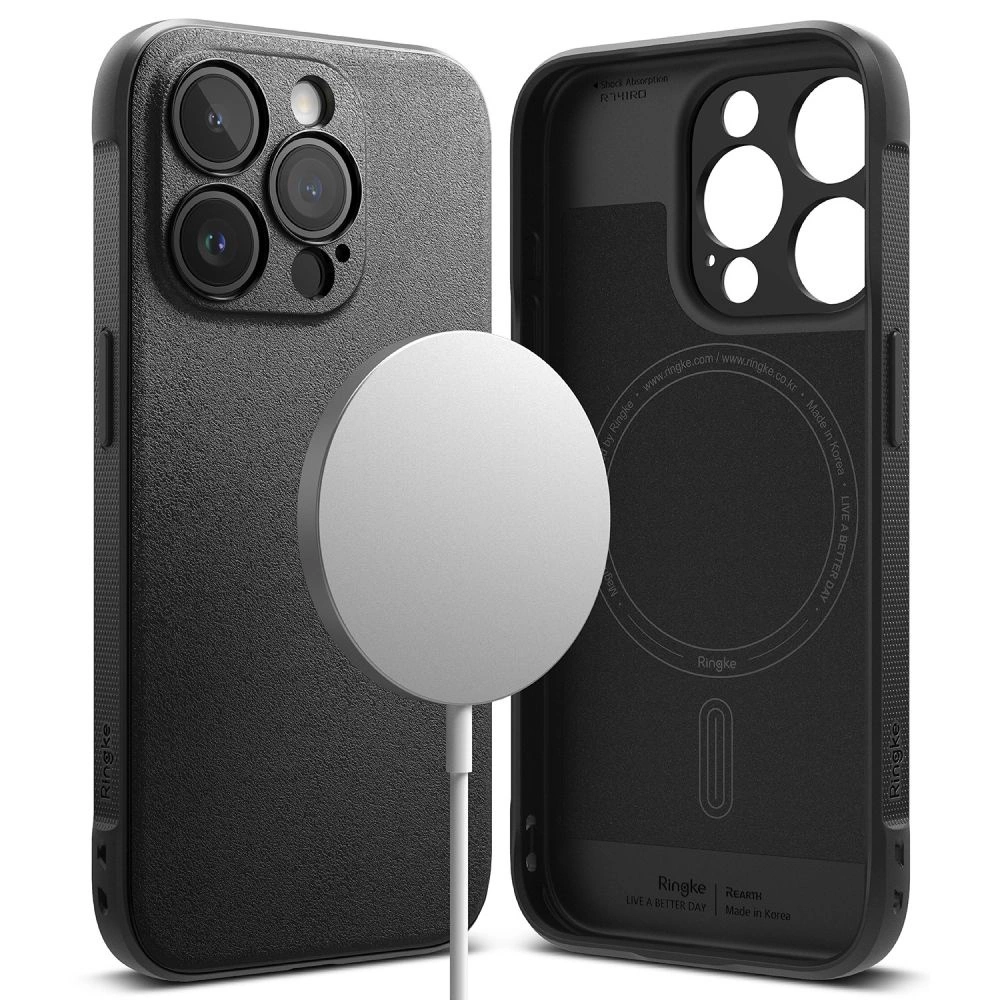 Ringke Onyx MagSafe iPhone 15 Pro Case - Blackeng