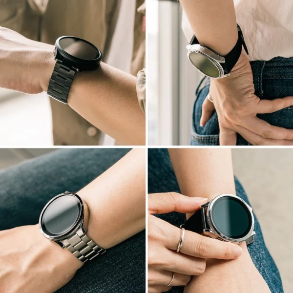 Ringke Slim 2-pack Case for Samsung Galaxy Watch 6 Classic 43mm - Black and Cleareng