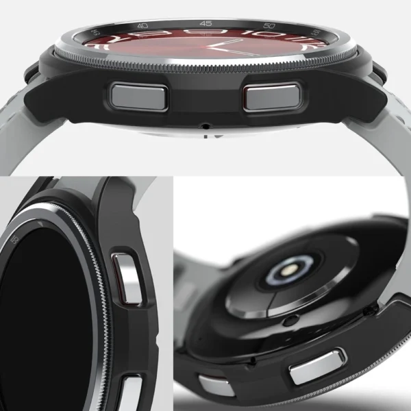 Ringke Slim 2-pack Case for Samsung Galaxy Watch 6 Classic 43mm - Black and Cleareng