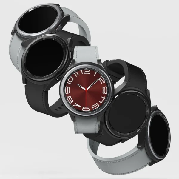Ringke Slim 2-pack Case for Samsung Galaxy Watch 6 Classic 43mm - Black and Cleareng