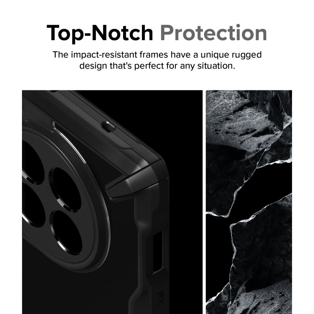 Ringke Fusion X Case for Oneplus 12 - Blackeng
