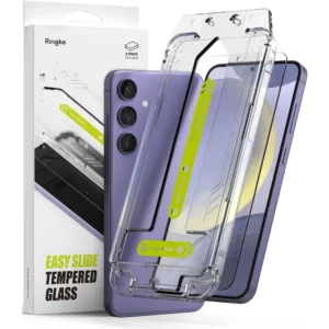 Ringke Easy Slide 2-pack tempered glass for Samsung Galaxy S24eng