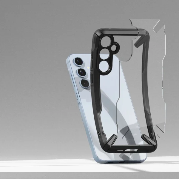 Ringke Fusion X Case for Samsung Galaxy A55 5G - Blackeng