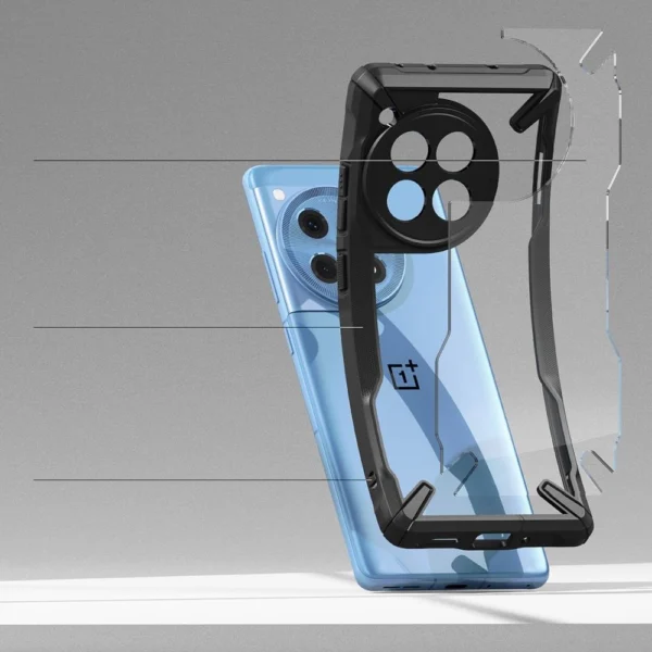 Ringke Fusion X Case for Oneplus 12R - Blackeng
