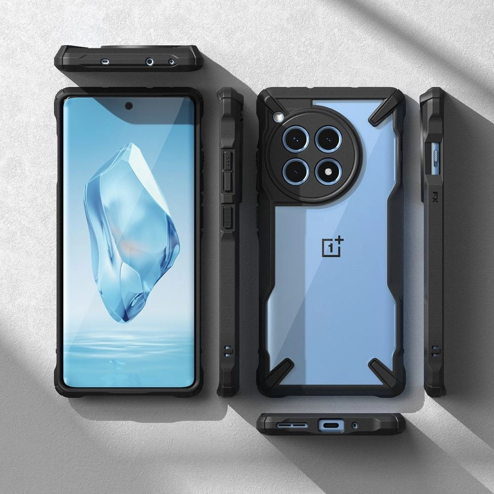 Ringke Fusion X Case for Oneplus 12R - Blackeng