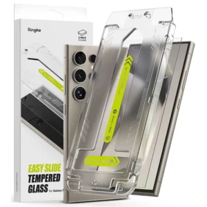 Ringke Easy Slide 2-pack tempered glass for Samsung Galaxy S24 Ultraeng