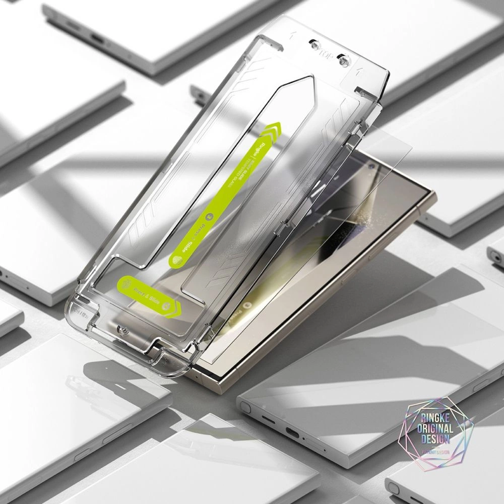 Ringke Easy Slide 2-pack tempered glass for Samsung Galaxy S24 Ultraeng