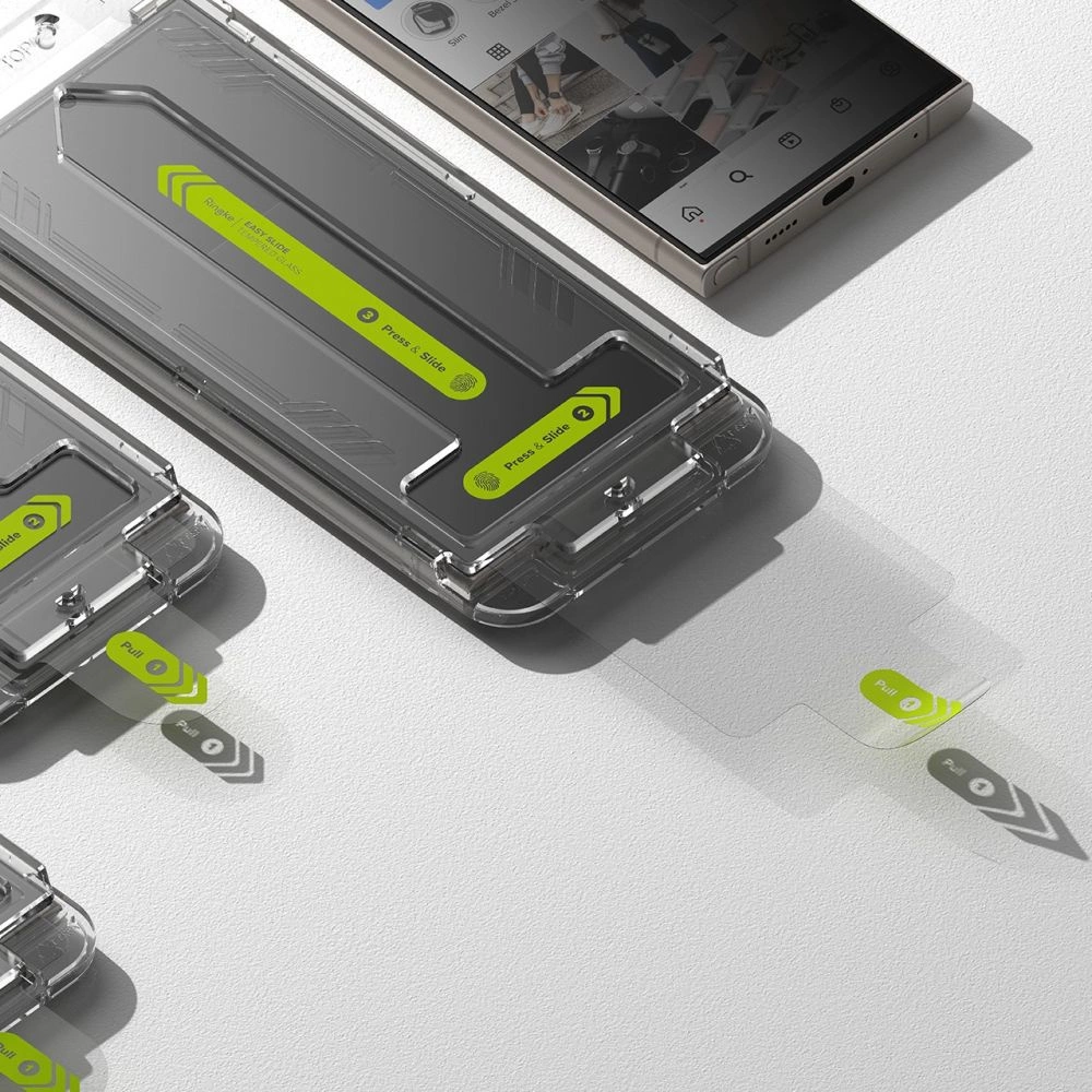 Ringke Easy Slide 2-pack Privacy Glass for Samsung Galaxy S24 Ultraeng