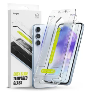 Ringke Easy Slide 2-pack tempered glass for Samsung Galaxy A55 5Geng