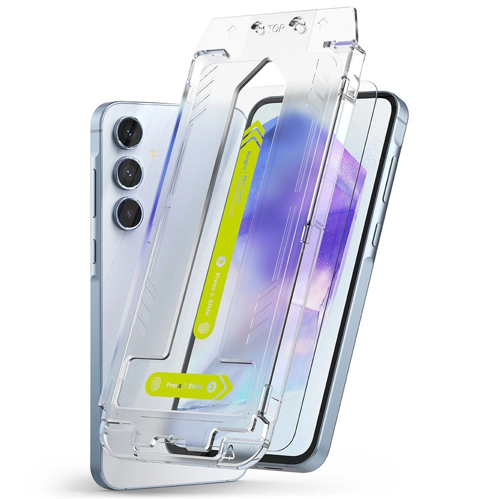 Ringke Easy Slide 2-pack tempered glass for Samsung Galaxy A55 5Geng